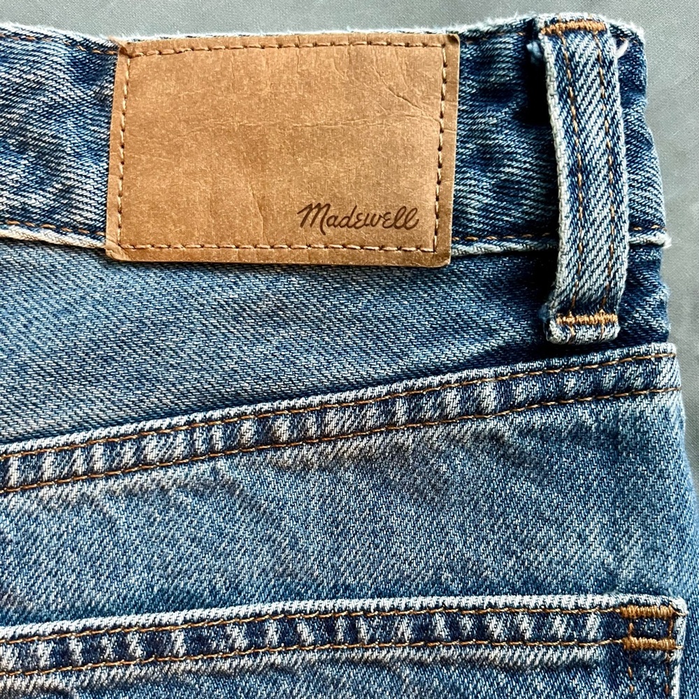 NWOT MADEWELL SUPERWIDE CURVY FIT JEANS